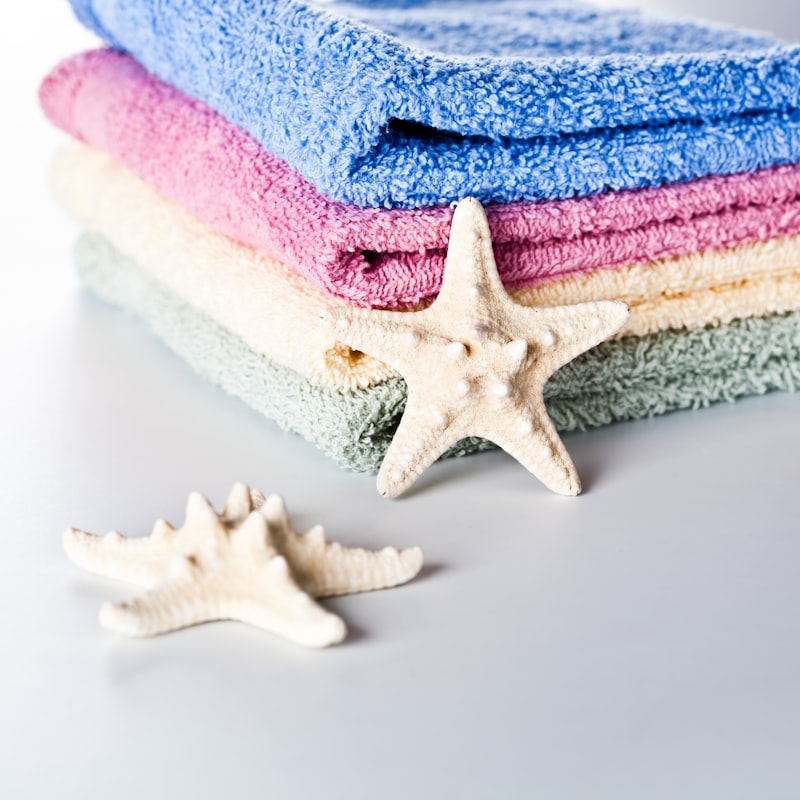 Turkish Cotton Bath Towel Set (4-Pack)