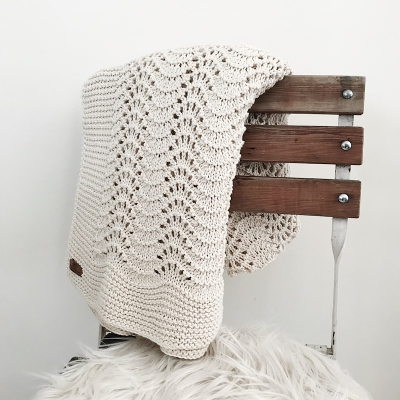 Cotton Waffle-Weave Blanket