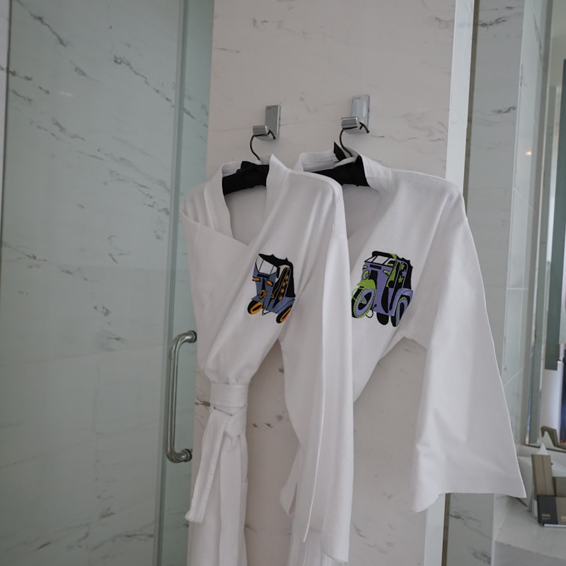 Lightweight Waffle Robe